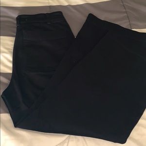 SALE🔥Black Everlane Wide Leg Crop Pant Sz4🔥